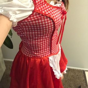 red riding hood halloween costume
